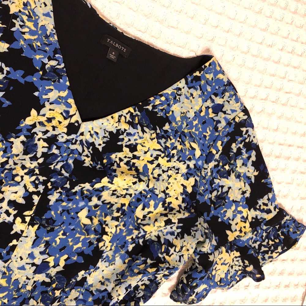 Talbots Floral Dress Women’s size 6